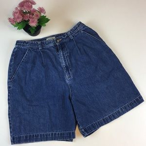 St John’s Bay Denim High Waist Vintage Mom Shorts